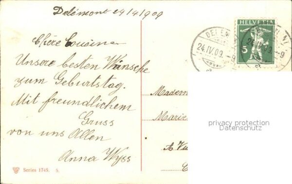 Kinder Child Enfants Rosen Glückwunsch – Bild 2