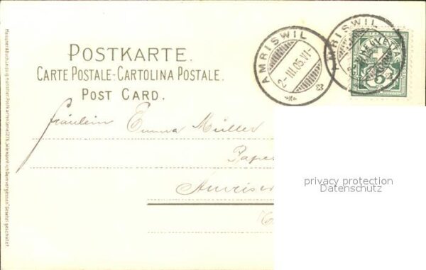 Kuenstlerkarte F. W. Hayes Litho – Bild 2