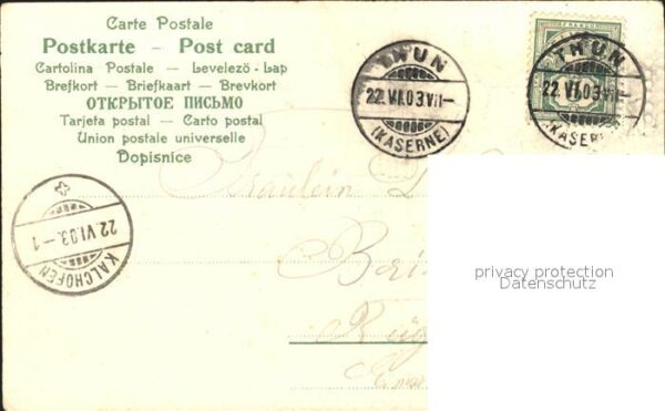Wandern Wanderer Wirtin Gasthaus Litho – Bild 2