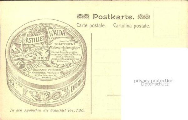 Kuenstlerkarte A. v. Everdingen Schwedische Landschaft – Bild 2