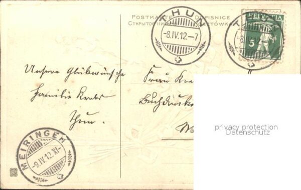Maigloeckchen Ostern Litho – Bild 2