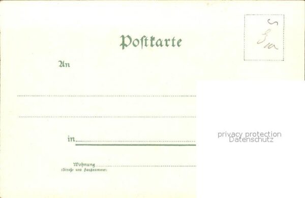 Blumen Schneeglöckchen Schloss Litho – Bild 2