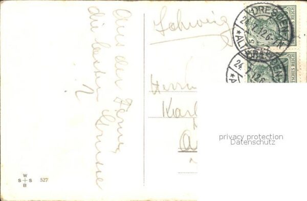 Verlag WS SB Nr. 527 Vögel Zigarre Zylinder – Bild 2
