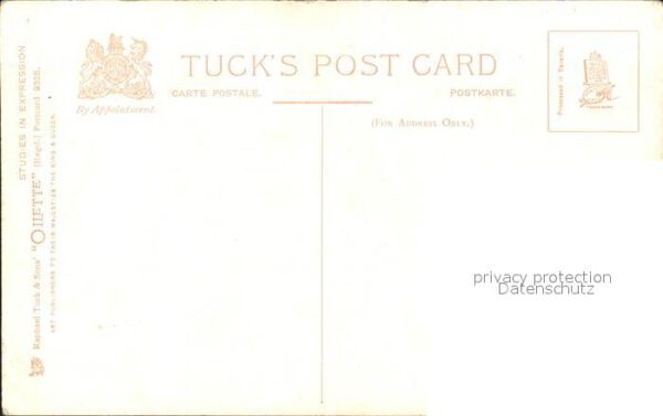 Verlag Tucks Oilette Nr. 9338 Studies in Expression Laugh Lachen – Bild 2