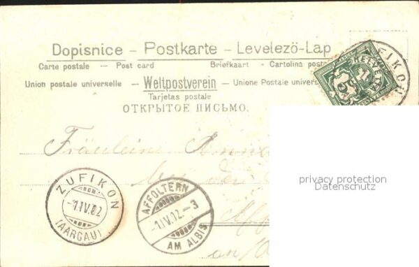 Rosen Vergissmeinnicht Litho – Bild 2