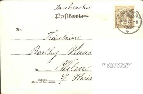 Neujahr Alpenveilchen Berge Natur Litho – Bild 2