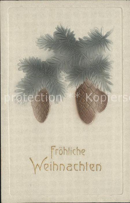 Tannenzapfen Weihnachten