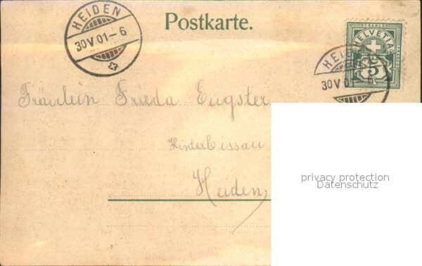 Blumen Gedicht Litho – Bild 2
