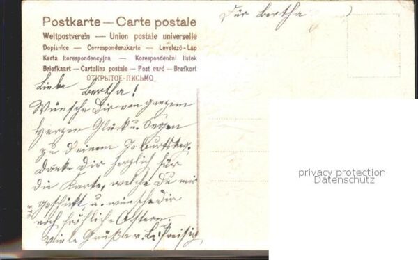 Rosen Glückwunsch Geburtstag Litho – Bild 2