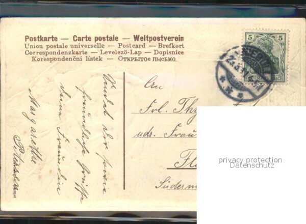 Rosen Glückwunsch Geburtstag Litho – Bild 2