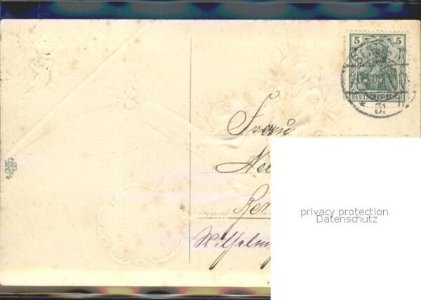 Rosen Glückwunsch Geburtstag Litho – Bild 2