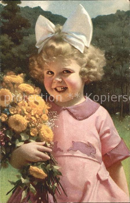 Kinder Child Enfants Blumen Haar-Schleife