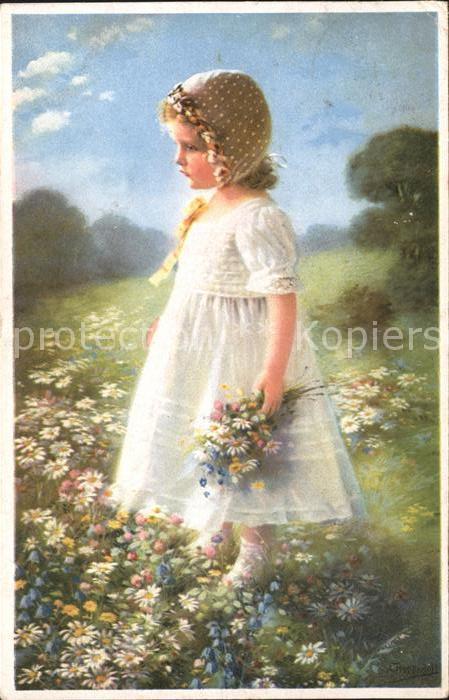 Kinder Child Enfants Wiesenblumen Meissner-und-Buch-Verlag