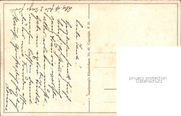 Kaulbach Hermann Hasenfüße Kind Puppe Hase – Bild 2