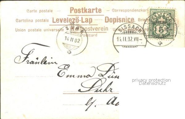 Blumengruesse Vergissmeinnicht Gedicht Litho – Bild 2