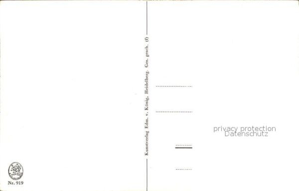 Hoffmann Heinrich Alt-Heidelberg Gedicht Viktor v. Scheff – Bild 2