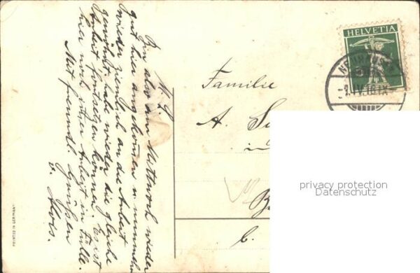 Blumen Vergissmeinnicht Gedicht Litho – Bild 2