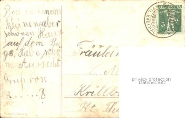 Jagd Jäger Kinder Tracht Litho – Bild 2