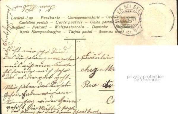 Voegel Brief Rosen Vergissmeinnicht Gedicht Li – Bild 2