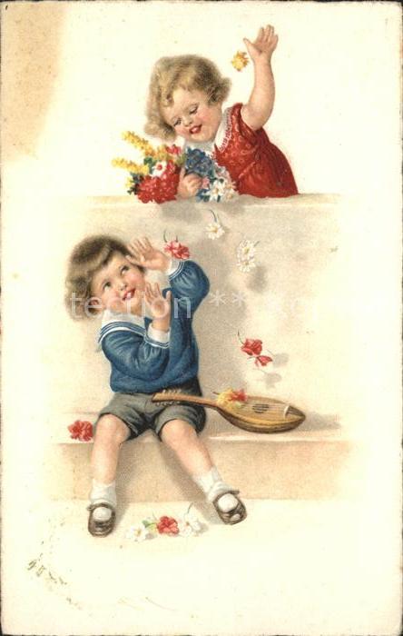 Mandoline Kinder Blumen