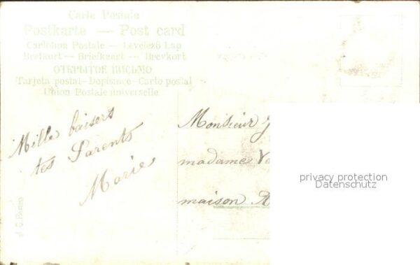 Rosen Vergissmeinnicht Litho – Bild 2