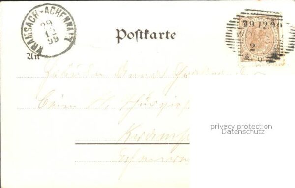 Blumengruesse Nelken Gedicht Litho – Bild 2