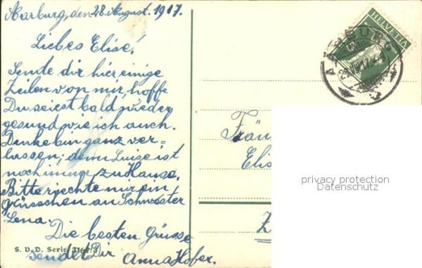 Blumengruesse Vergissmeinnicht Gedicht Litho – Bild 2