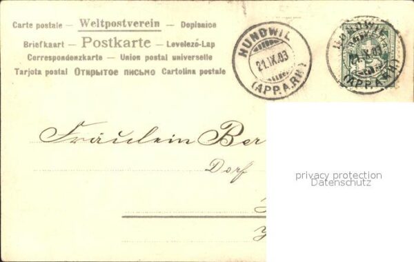 Tauben Rosen Vergissmeinnicht Litho – Bild 2
