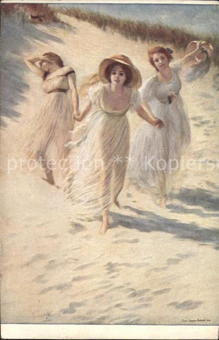 Kuenstlerkarte P. Carrier-Belleuse Vers l'amour Nr. 95