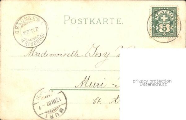 Rosen Vergissmeinnicht Gedicht Litho – Bild 2