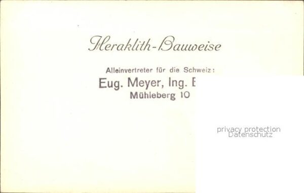 Muehleberg Heraklith-Bauweise Alleinvertreter für – Bild 2