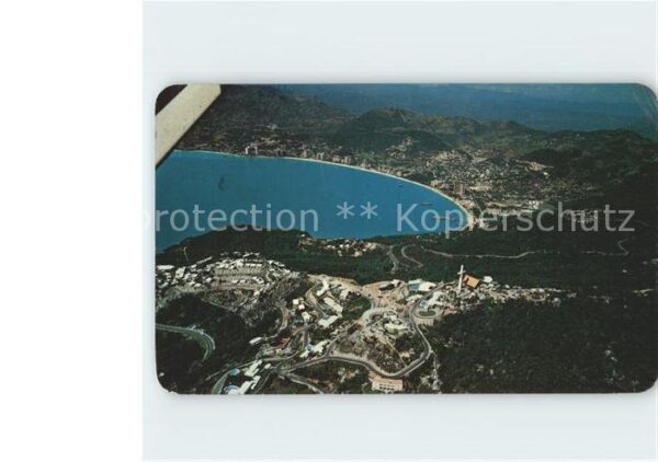Acapulco Fliegeraufnahme Acapulco Bay