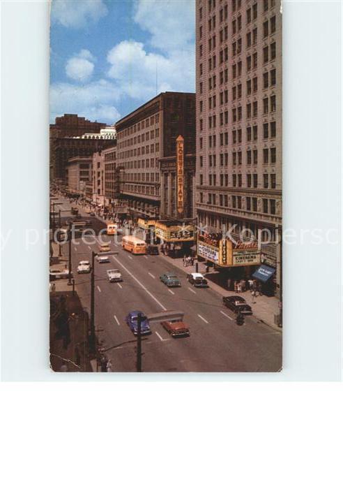 Cleveland Ohio Playhouse Square Looking West