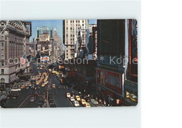 New York City Times Square Great White Way
