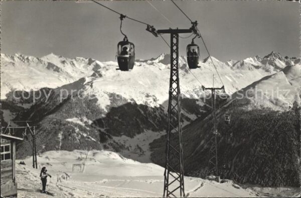 Seilbahn Schatzalp-Strela Davos Gorihorn Flüela