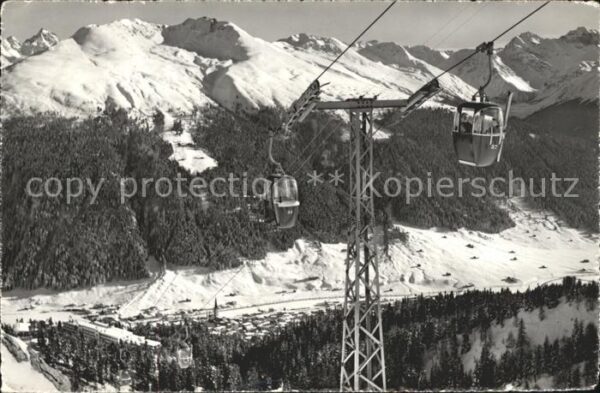 Seilbahn Schatzalp-Strela Davos Jakobshorn Serti