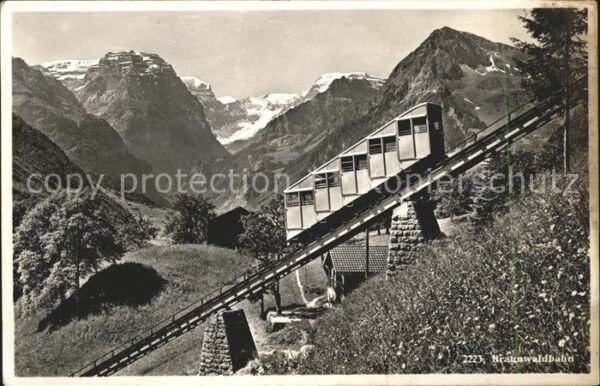 Zahnradbahn Braunwaldbahn