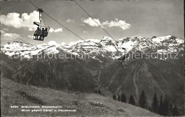 Sessellift Braunwald Kärpf Hausstock