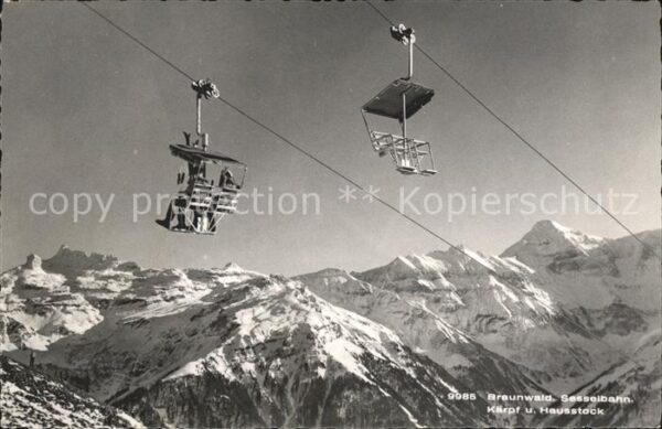 Sessellift Braunwald Kärpf Hausstock