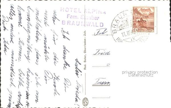 Sessellift Braunwald Kärpfstock Hausstock – Bild 2