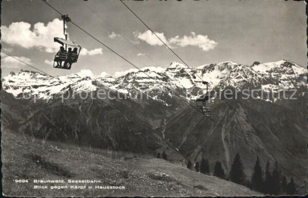 Sessellift Braunwald Kärpf Hausstock
