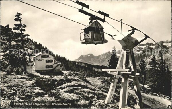 Seilbahn Berggasthaus Mettmen Glärnischkette