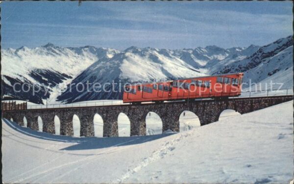Zahnradbahn Davos-Parsenn-Bahn Dischma- und Sertigt