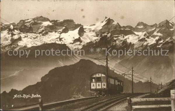 Zahnradbahn Arth-Rigi-Bahn Rigi-Kulm