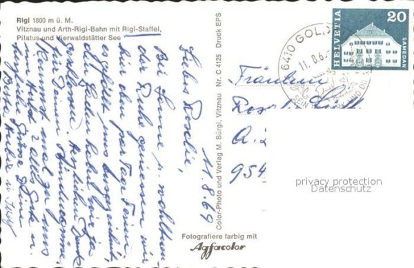 Zahnradbahn Vitznau- und Arth-Rigi-Bahn Rigi-Staffe – Bild 2