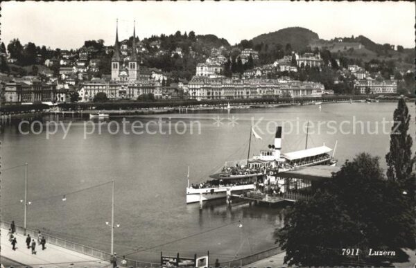 Dampfer Binnenschifffahrt Luzern