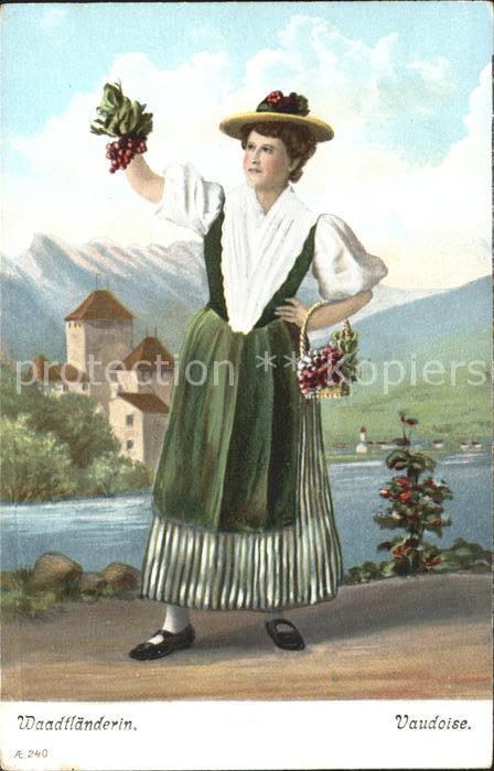 Trachten Schweiz Waadt Vaudoise