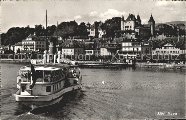 Dampfer Binnenschifffahrt Savoie Nyon