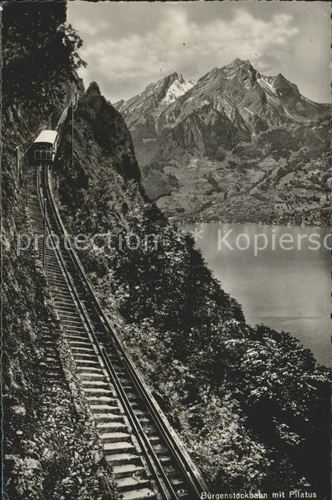 Zahnradbahn Bürgenstockbahn Pilatus