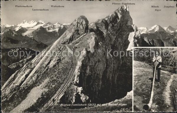 Alphorn Alphornbläser Pilatus-Tomlishorn Berner